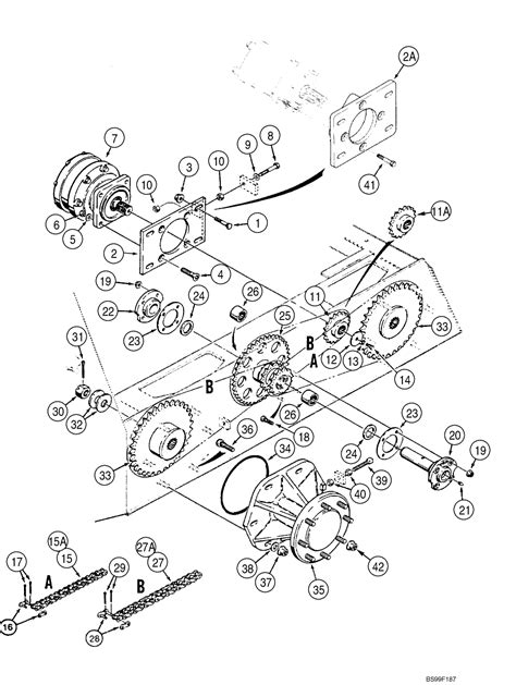 case 1845c skid steer drive chain adjustment|case 1845c owners manual.